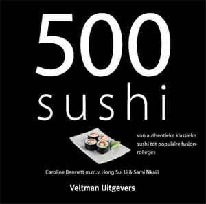 Kookboek 500 Sushi