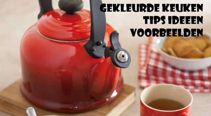 Gekleurde Keuken Tips Ideeen Voorbeelden