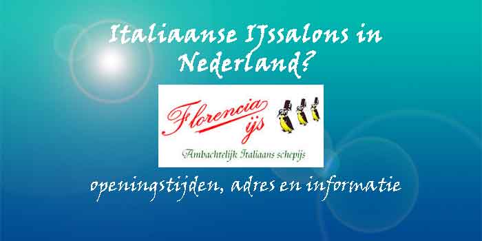 Florencia IJs Openingstijden Adres IJssalon in Den Haag