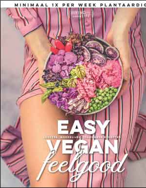 Easy Vegan Feelgood Kookboek van Sanne van Rooij Recensie